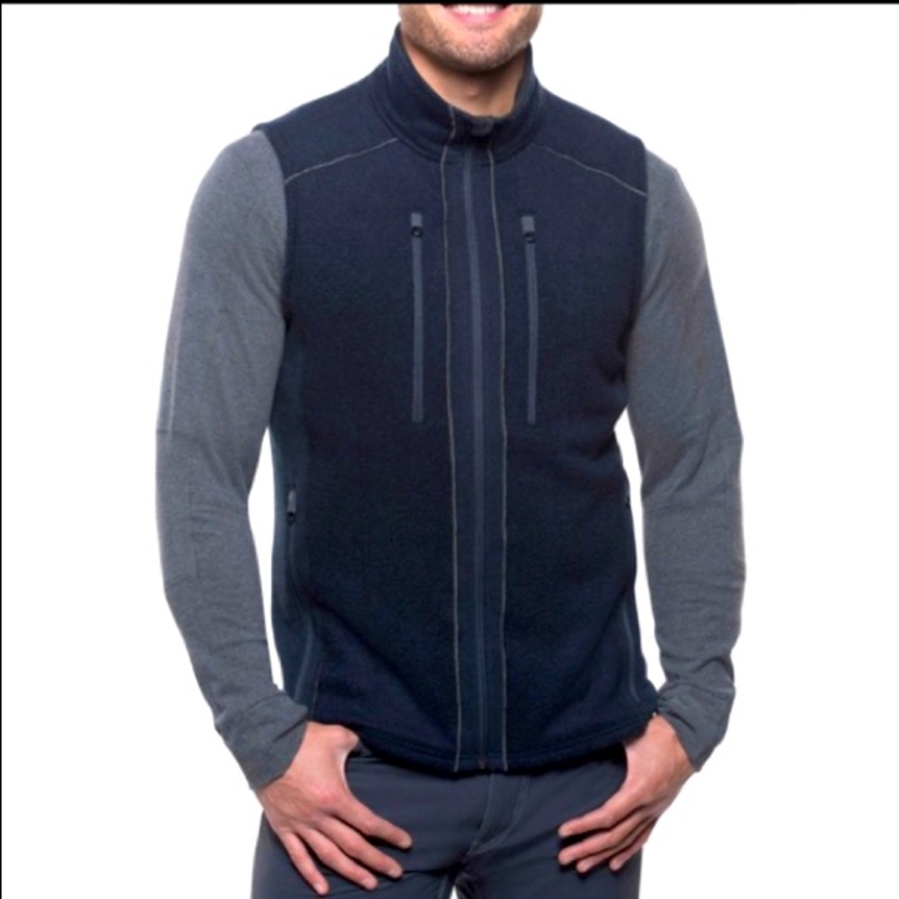 Kuhl Interceptr Alfpaca Fleece Mutiny Blue Vest